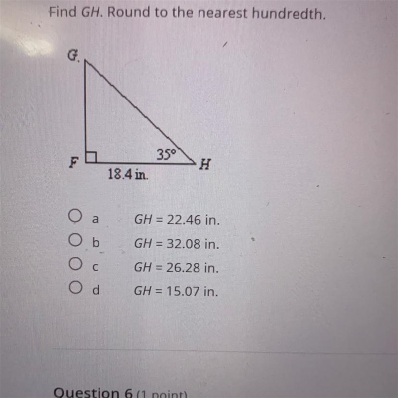 Find GH. Round to the nearest hundredth-example-1