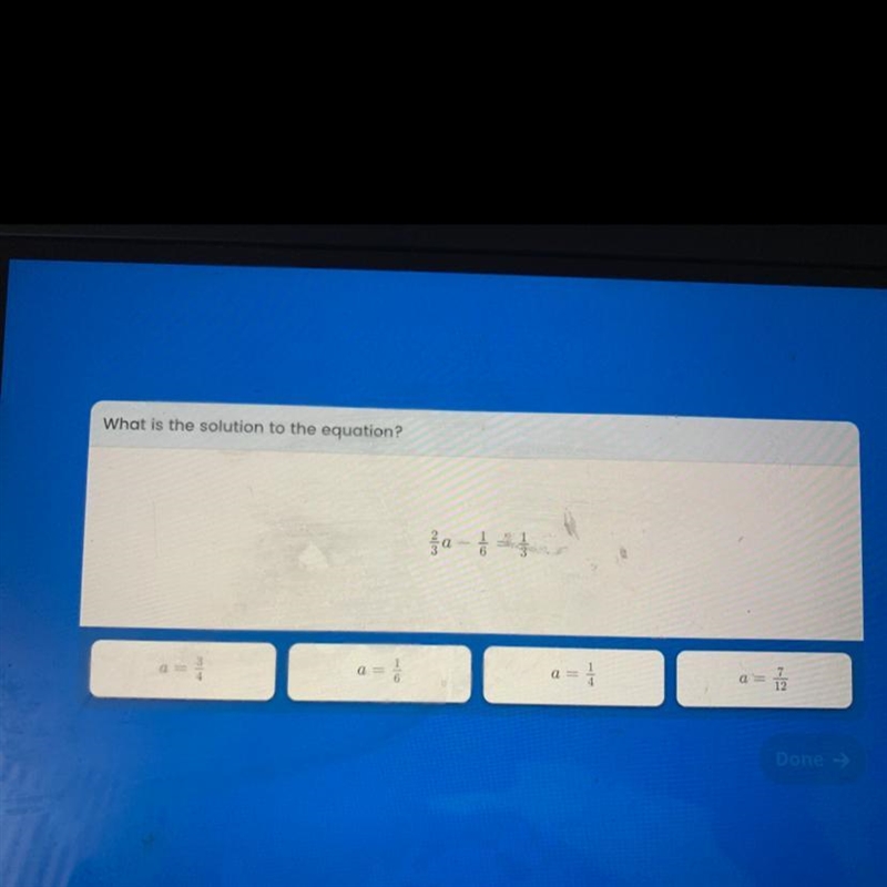 What is the solution to the equation?-example-1