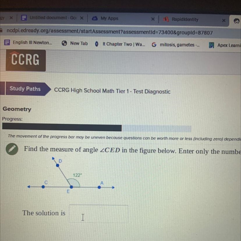 (PLEASE HELP ASAP) Find the measure of angle-example-1