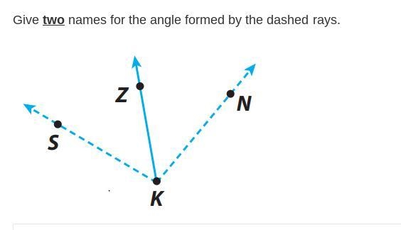 Give two names for the angles formed by the dashed rays-example-1