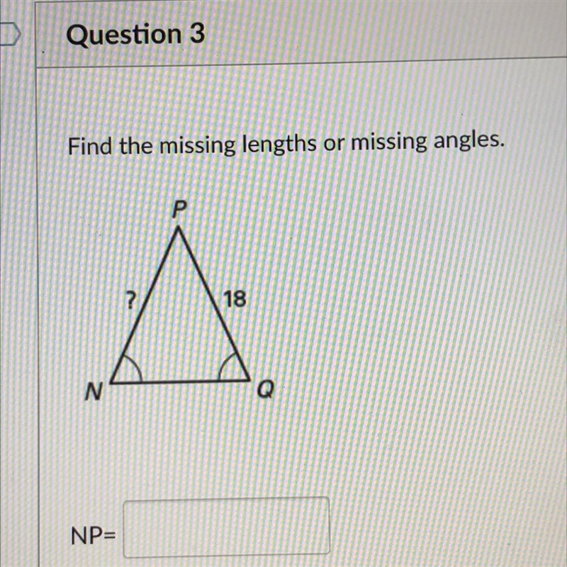 Find the missing lengths or missing angles-example-1