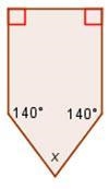 What is the value of the missing angle? The options are: 80, 90, 170, and 260 degrees-example-1