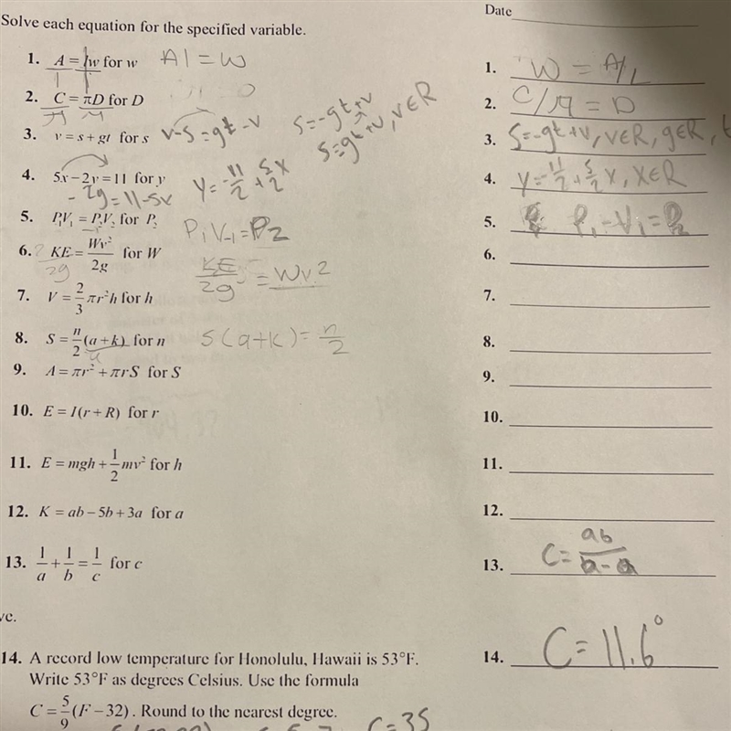 Solve each equation for the specified variable-example-1