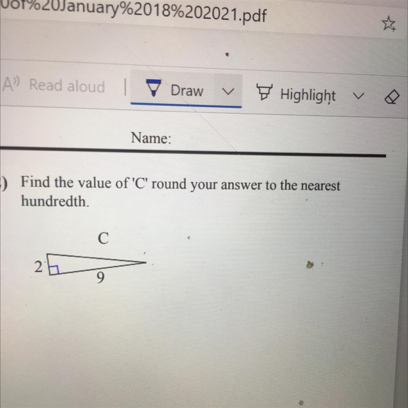 The value of 7 rounded to the nearest hundredth-example-1