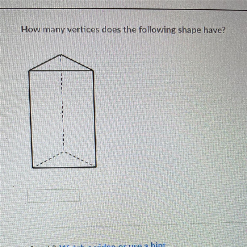 What is the answer? how many vertices does the following shape have?-example-1