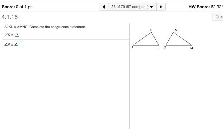 Complete the congruence statement.-example-1