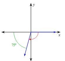 Find the measure of the angle indicated by the red arrow.-example-1