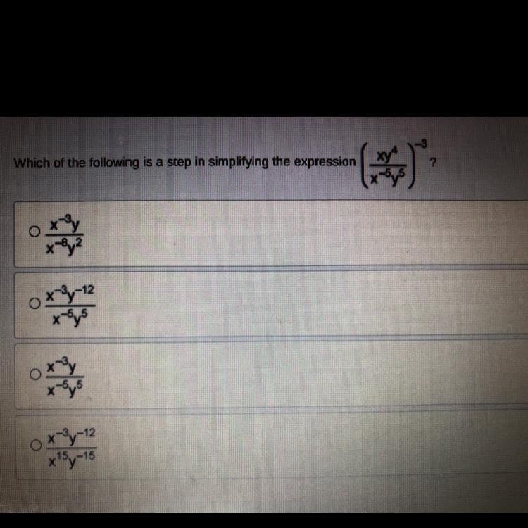 Which of the following is a step in simplifying the expression ,5 x-55 о -15 Х-example-1