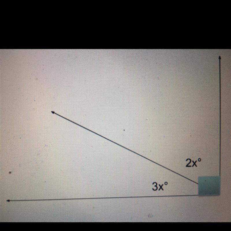 Find the value of x. what is the relationship of these 2 angles? set up and solve-example-1