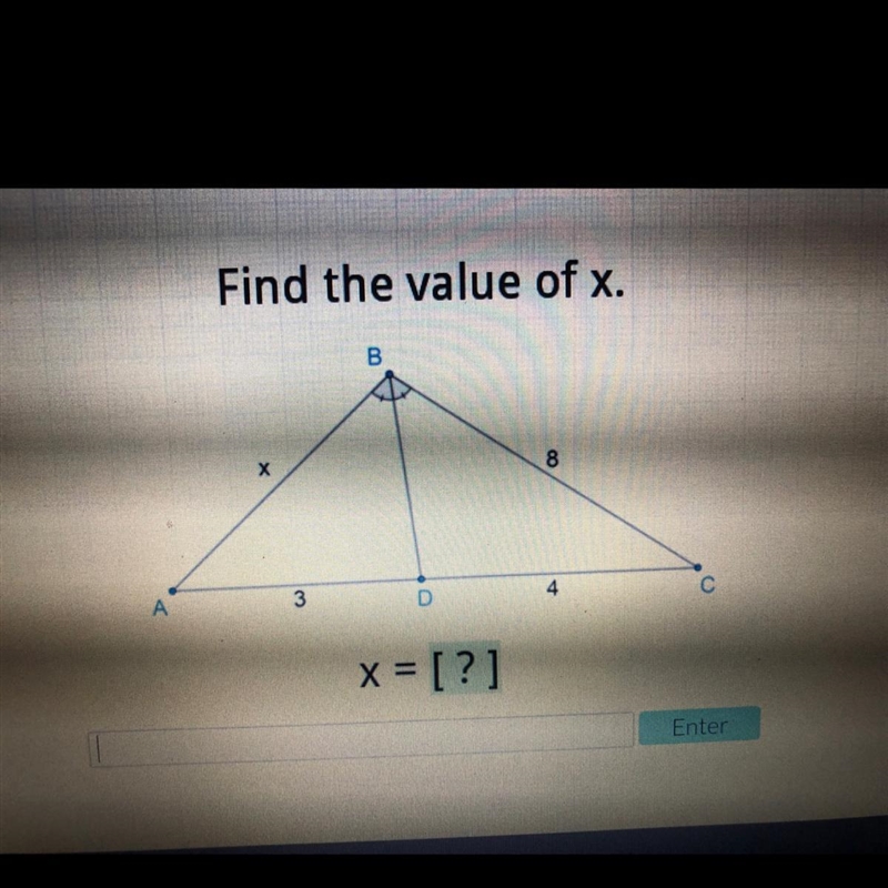 Find the value of x. plz help-example-1