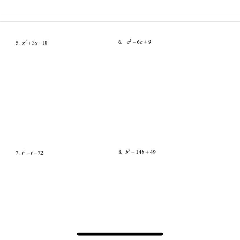 Can someone solve these for me? its factoring trinomials you can dm the answers on-example-1