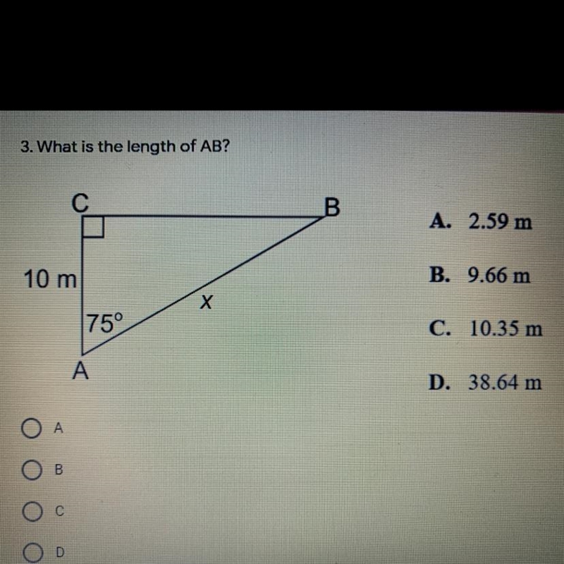 3. What is the length of AB? pls help, dont put link pls-example-1