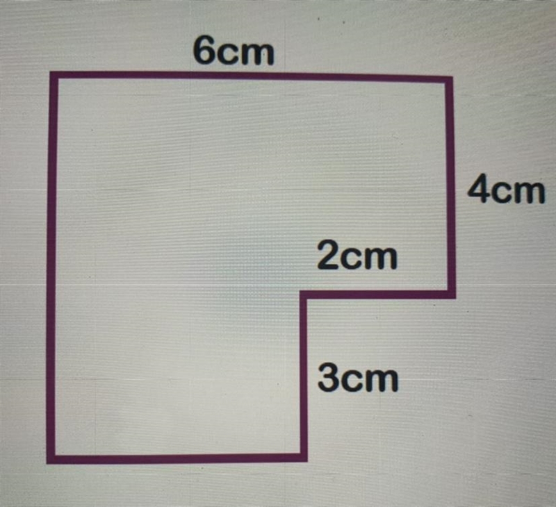 PLSSSSS HELLLPPPP. Determine the perimeter of this shape.-example-1