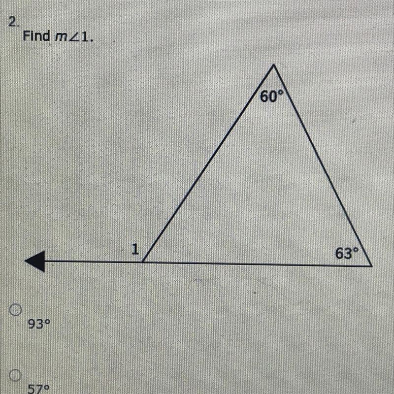 A. 93 B. 57 C. 132 D. 123-example-1