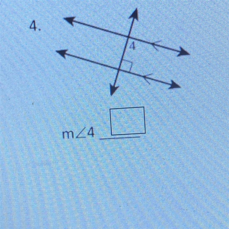 How would I Find the angle measure to this problem-example-1