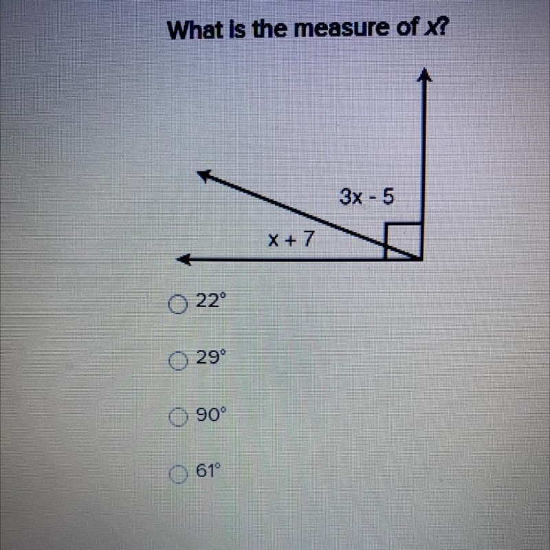 What is the measure of x?-example-1