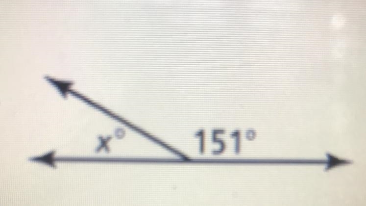 Find the value of x-example-1