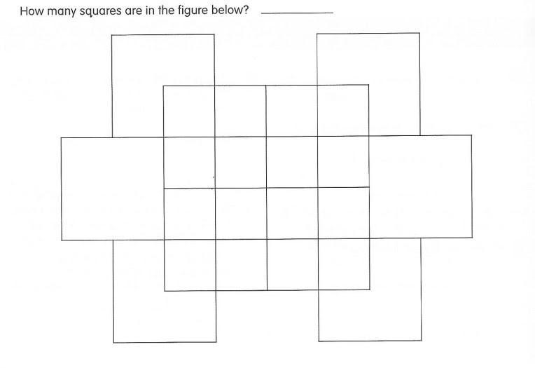 How many squares are in this figure in all?-example-1