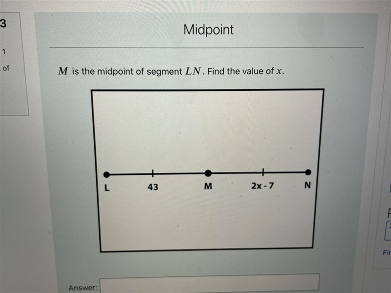 I need help finding the value of X.-example-1