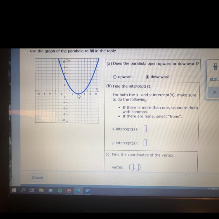 Can anyone plz help me out with this? I am all mixed up I also need to find the axis-example-1