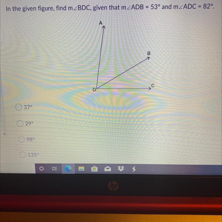 In the given figure , find m-example-1