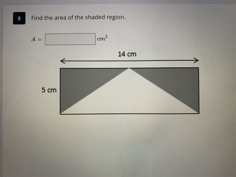 Find the area of the shaded region-example-1