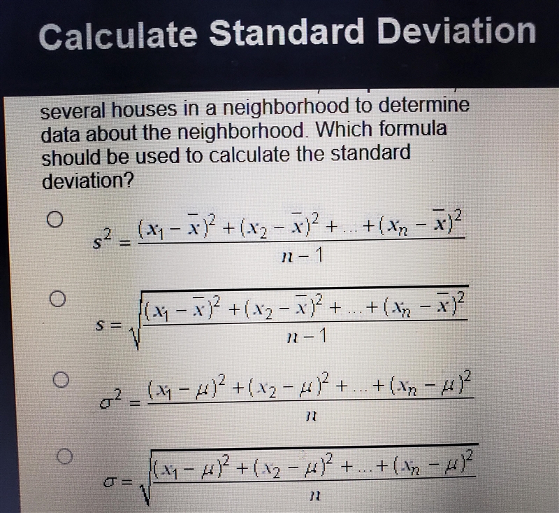 Please help ASAP: A contractor records the areas, in square feet, of several houses-example-1