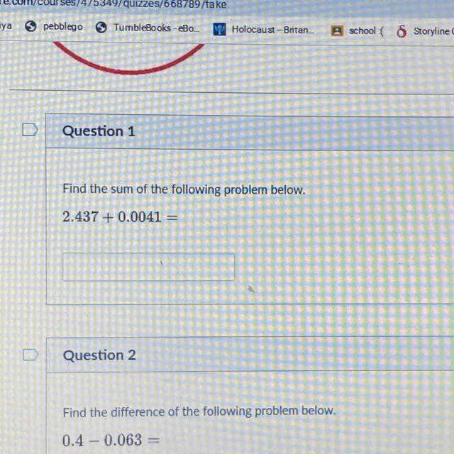 Can you guys pretty please solve both of these questions for me and tell me how u-example-1