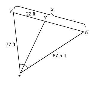 (NEED HELP URGENTLY) Similarity and the Pythagorean Theorem What is the value of x-example-1