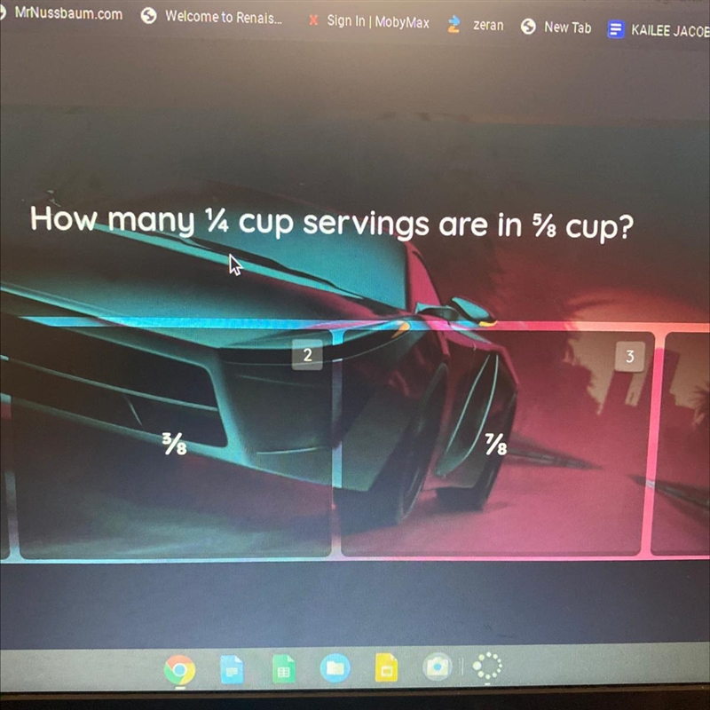 How many % cup servings are in % cup?-example-1