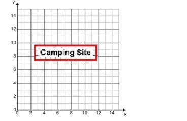 Which ratio expresses the scale used to create this drawing? The camping site has-example-1