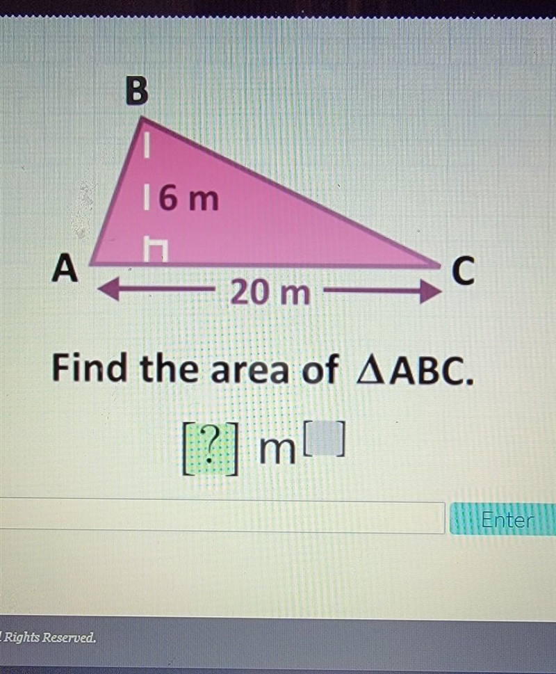 Find the area of ABC​-example-1