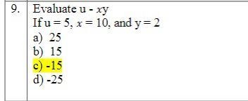 Can anyone explain how -15 the answer, please-example-1