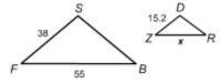 What is the value of x? 110 11 22 19 30.4-example-1