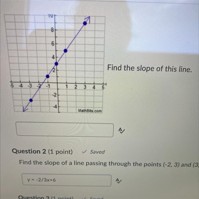 Find the slope of this line-example-1