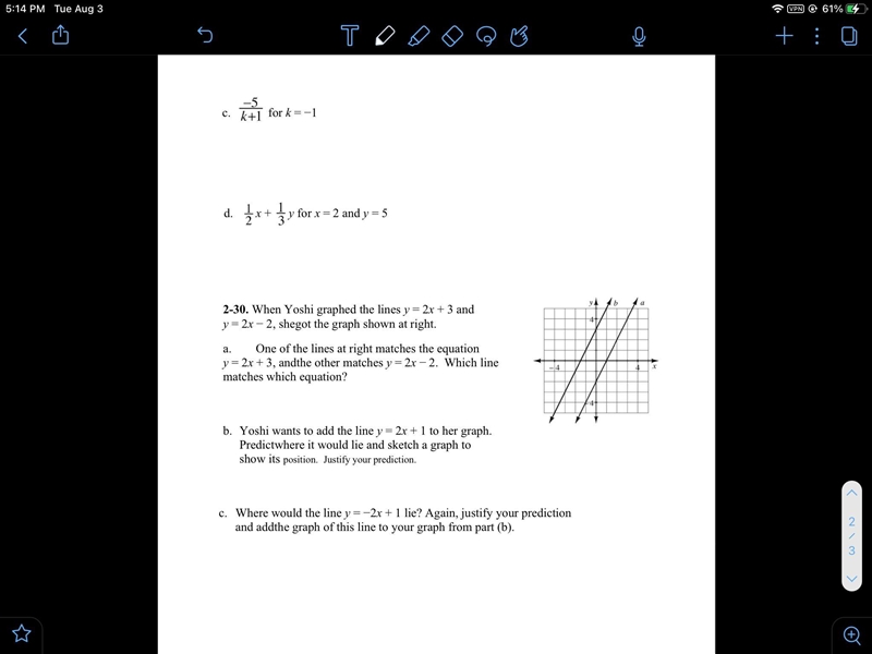 Here are some photos of my math home work please show some work.-example-2