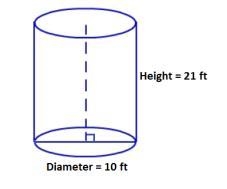 Find the volume of the cylinder pictured below. Use 3.14 for pi. Give your answer-example-1