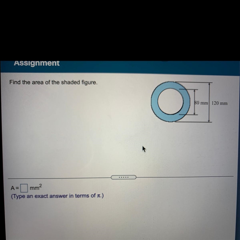 Find the area of the shaded figure Please help I apréciate everything-example-1