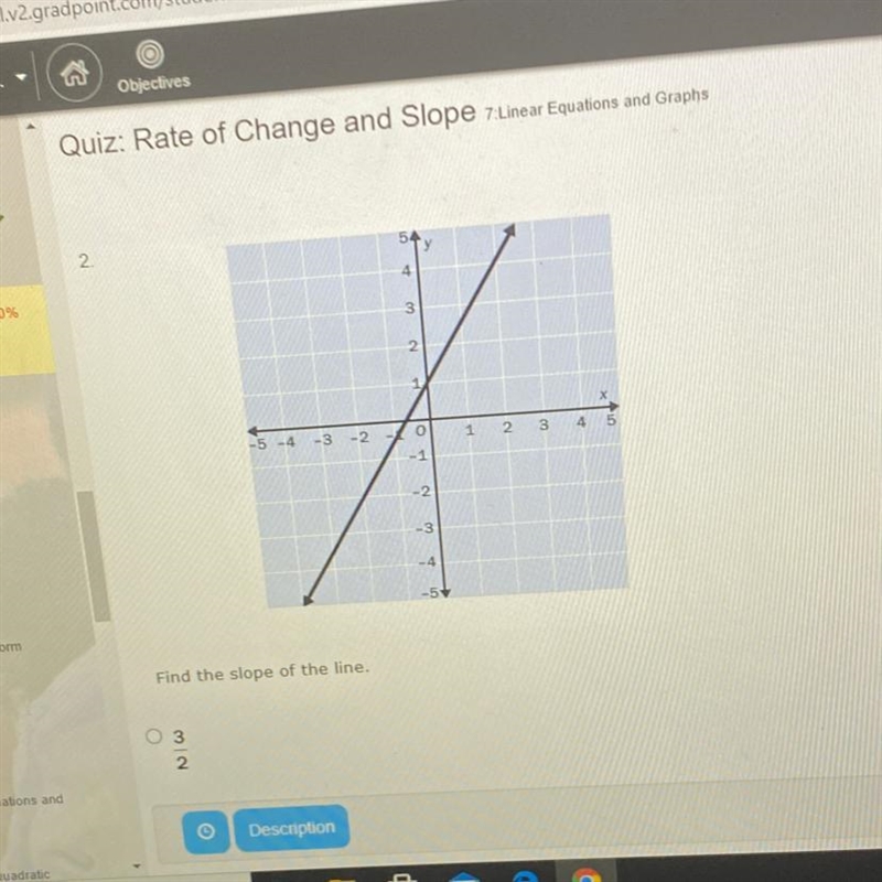 Find the slope of the line-example-1