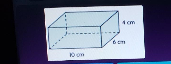 4 cm What is the volume of this prism? 6 cm 10 cm​-example-1