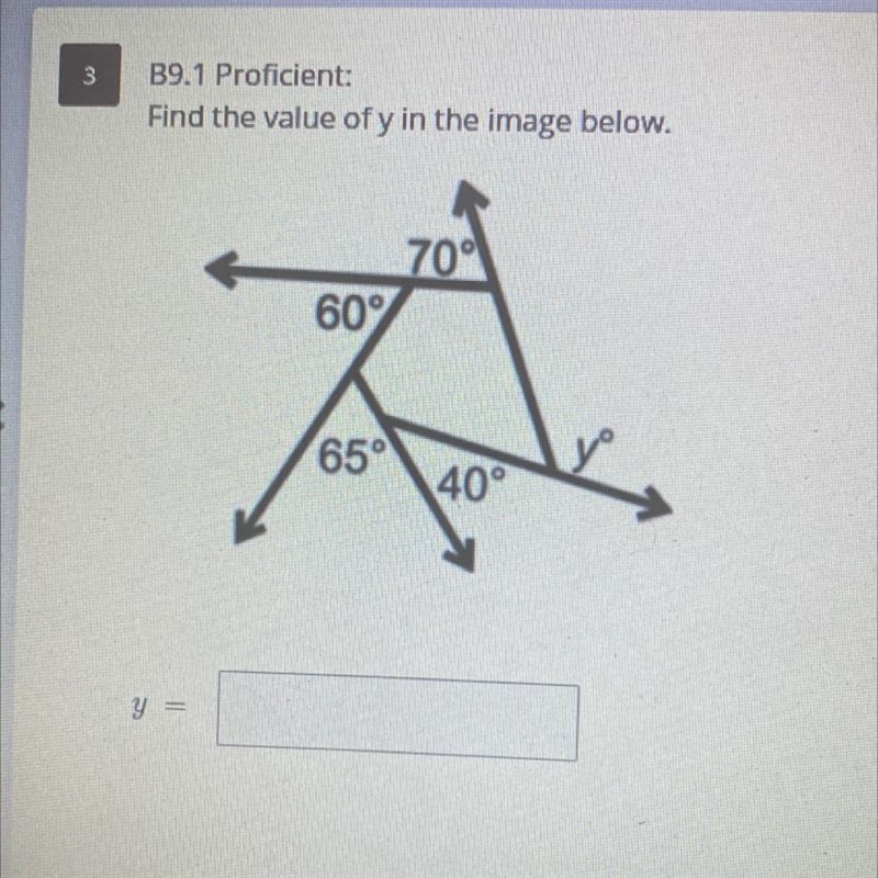 Find the value of y, in the image below:-example-1