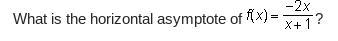 What is the horizontal asymptote of-example-2