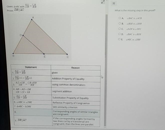 What is the missing step in this proof? look at picture ​-example-1