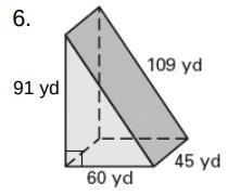 The volume of the polyhedron is ______ yd3.-example-1