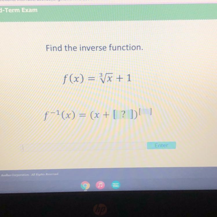 Find the inverse function.-example-1