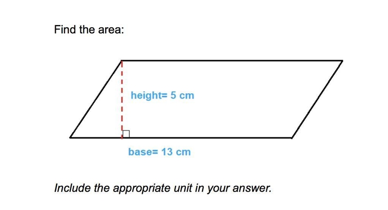 Find the area: Include the appropriate unit in your answer.-example-1