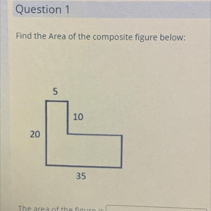 Find the area of the composite figure?-example-1