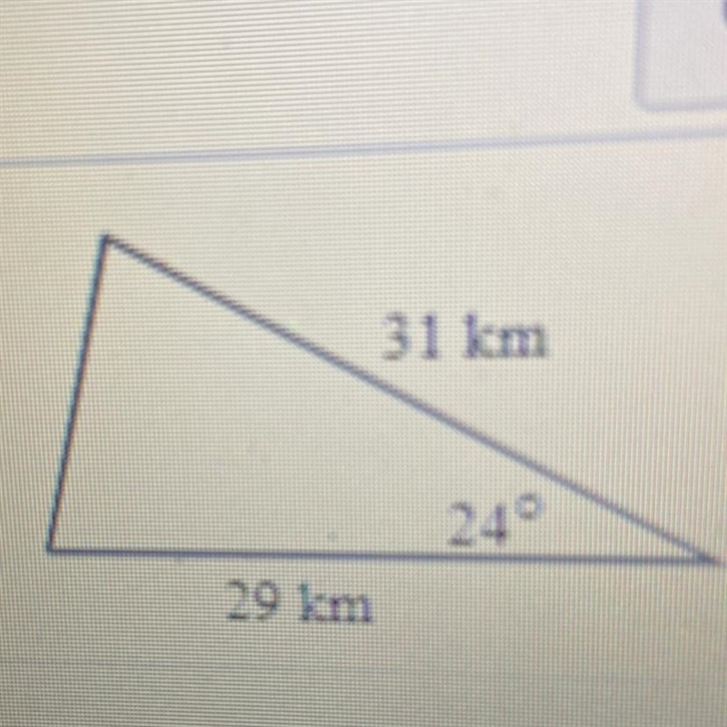 Find the area of the triangle.-example-1