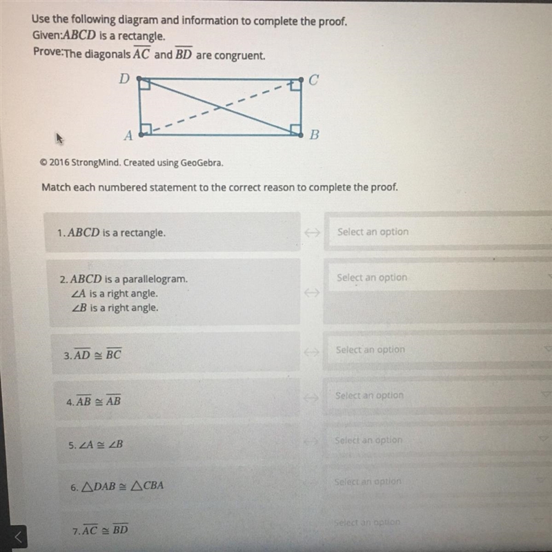 Open the photo to see question please... Here are the answer choices: SAS Congruence-example-1