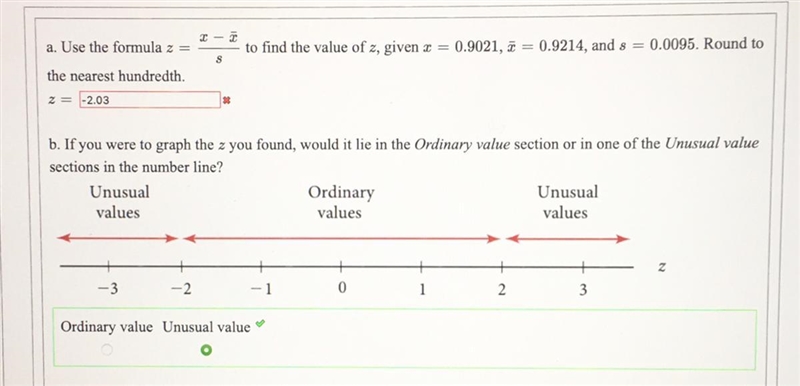 I almost got the problem but the problem was the rounding. I believe I rounded right-example-1